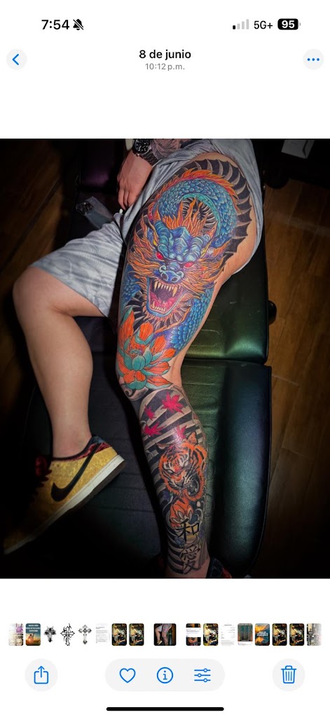 Erasmo Vasquez Tattoo Shop in Houston